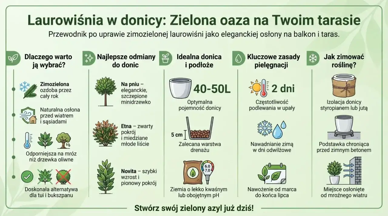 Jaka ziemia dla laurowiśni? Podłoże do ogrodu i donicy