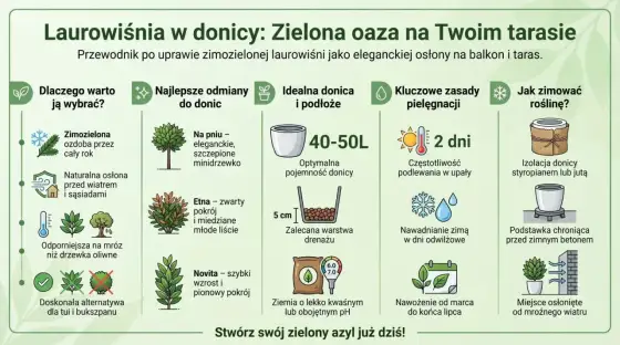 Jaka ziemia dla laurowiśni? Podłoże do ogrodu i donicy